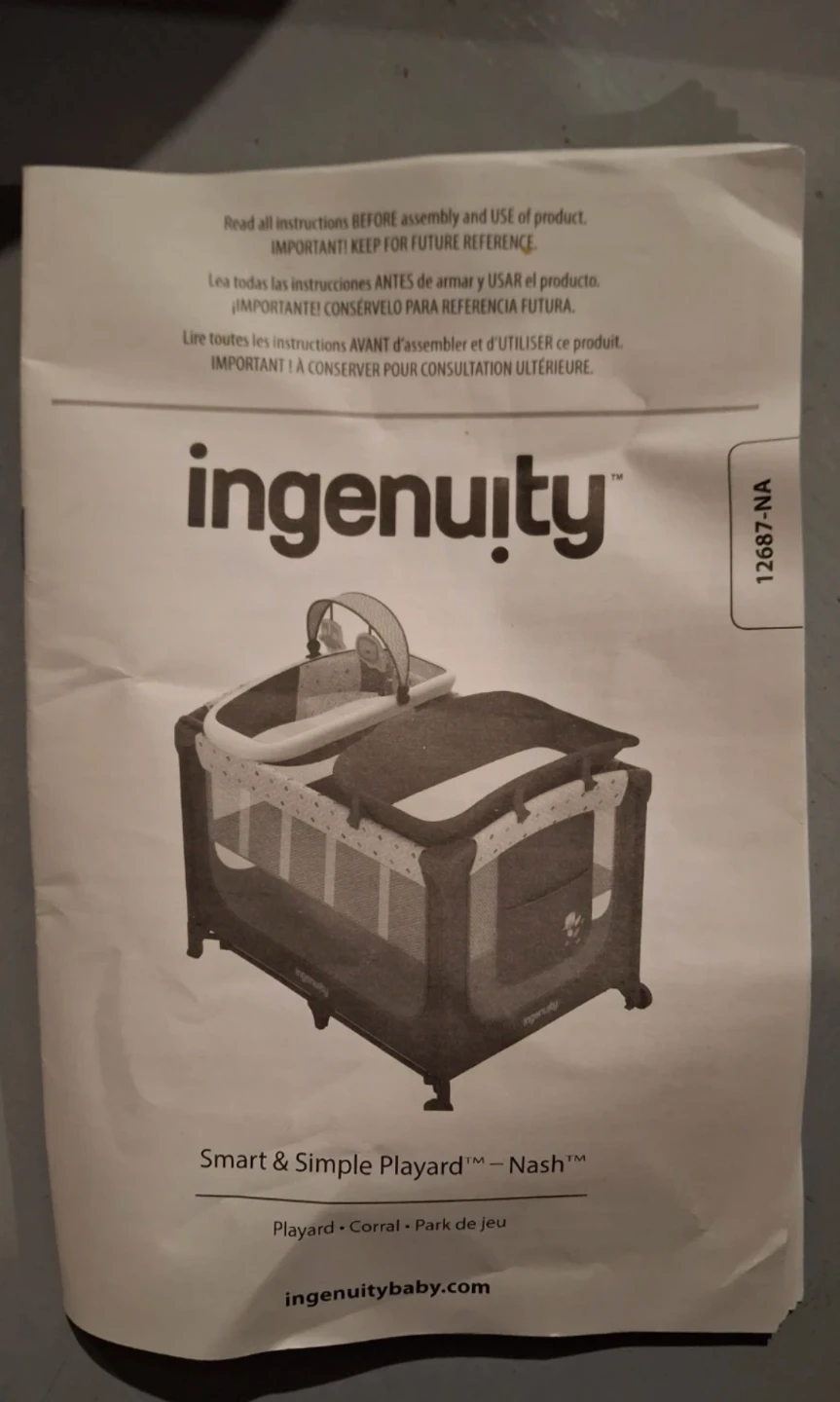 Ingenuity Smart and Simple Playard - Nash - photo 2