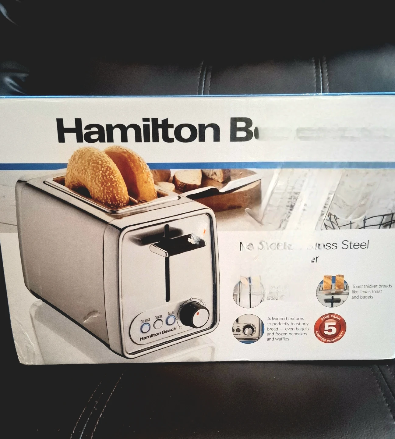 Hamilton Beach Modern Stainless Steel 2 Slice Toaster - photo 2