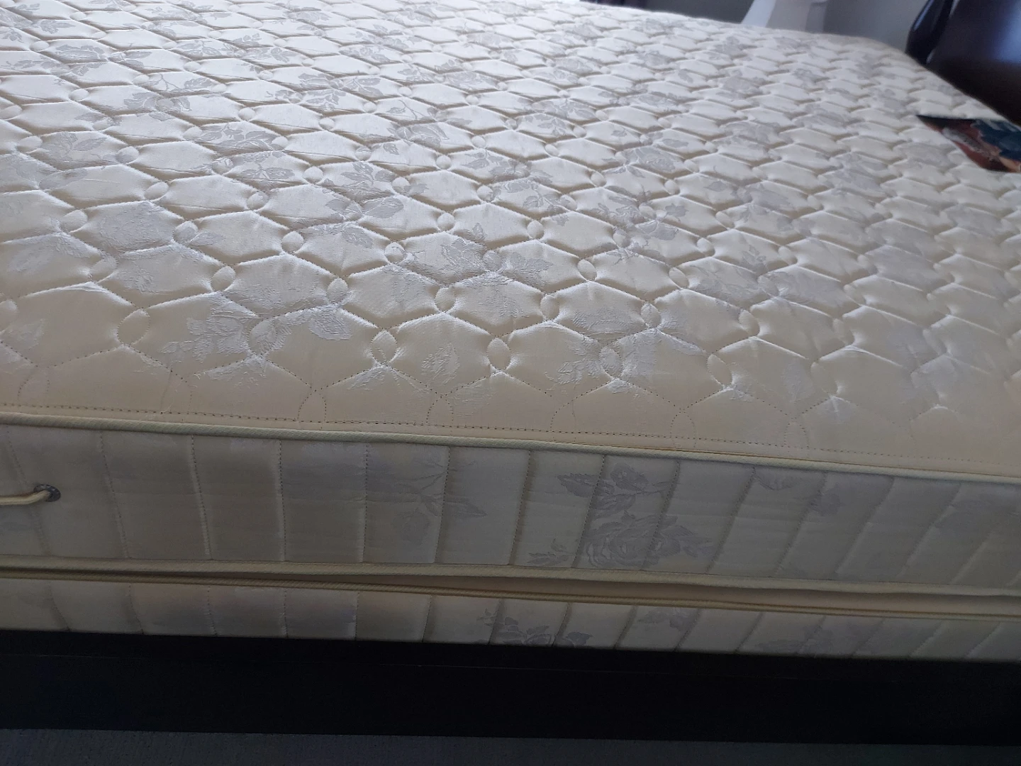 Queen sizeSears-O-Pedic box spring and Firm Support Mattress - photo 2