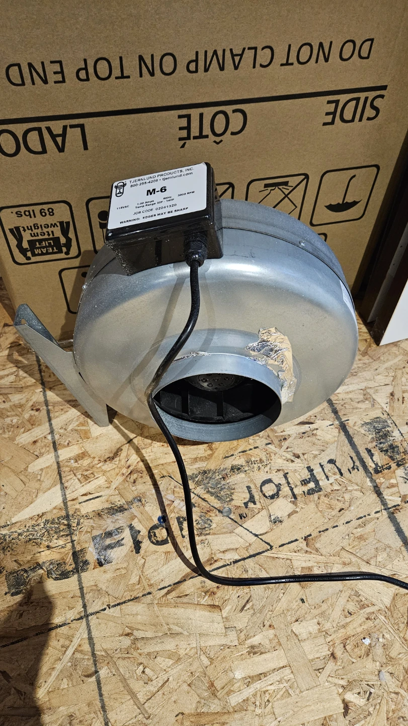 Tjernlund M-6 Inline Fan - photo 5