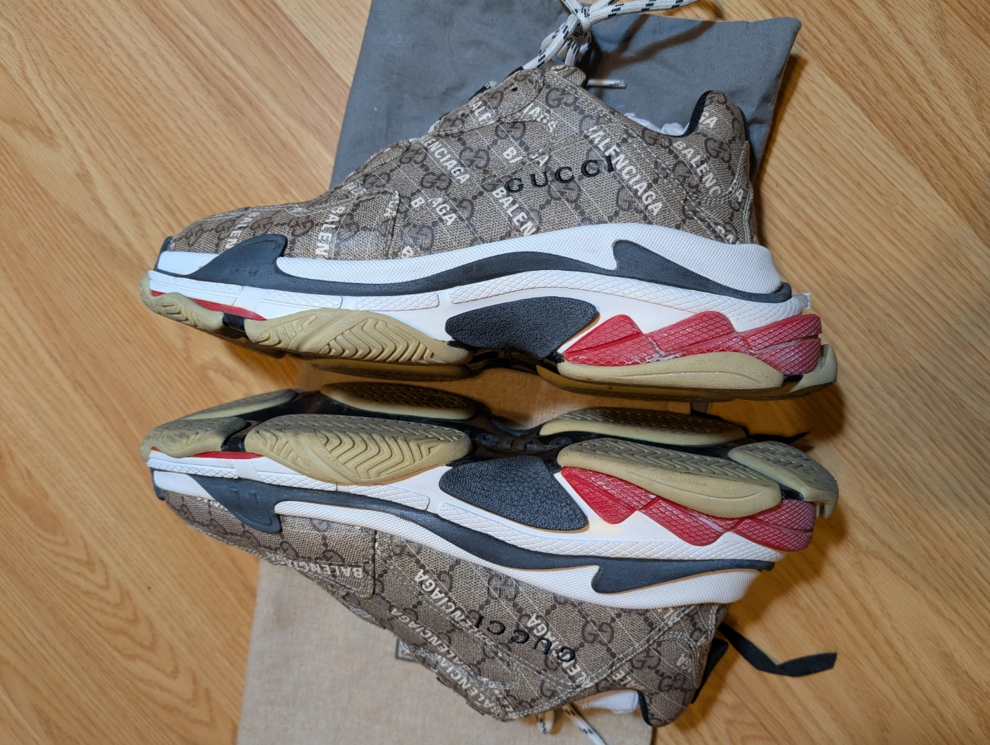 Balenciaga x Gucci Triple S Sneakers - photo 2