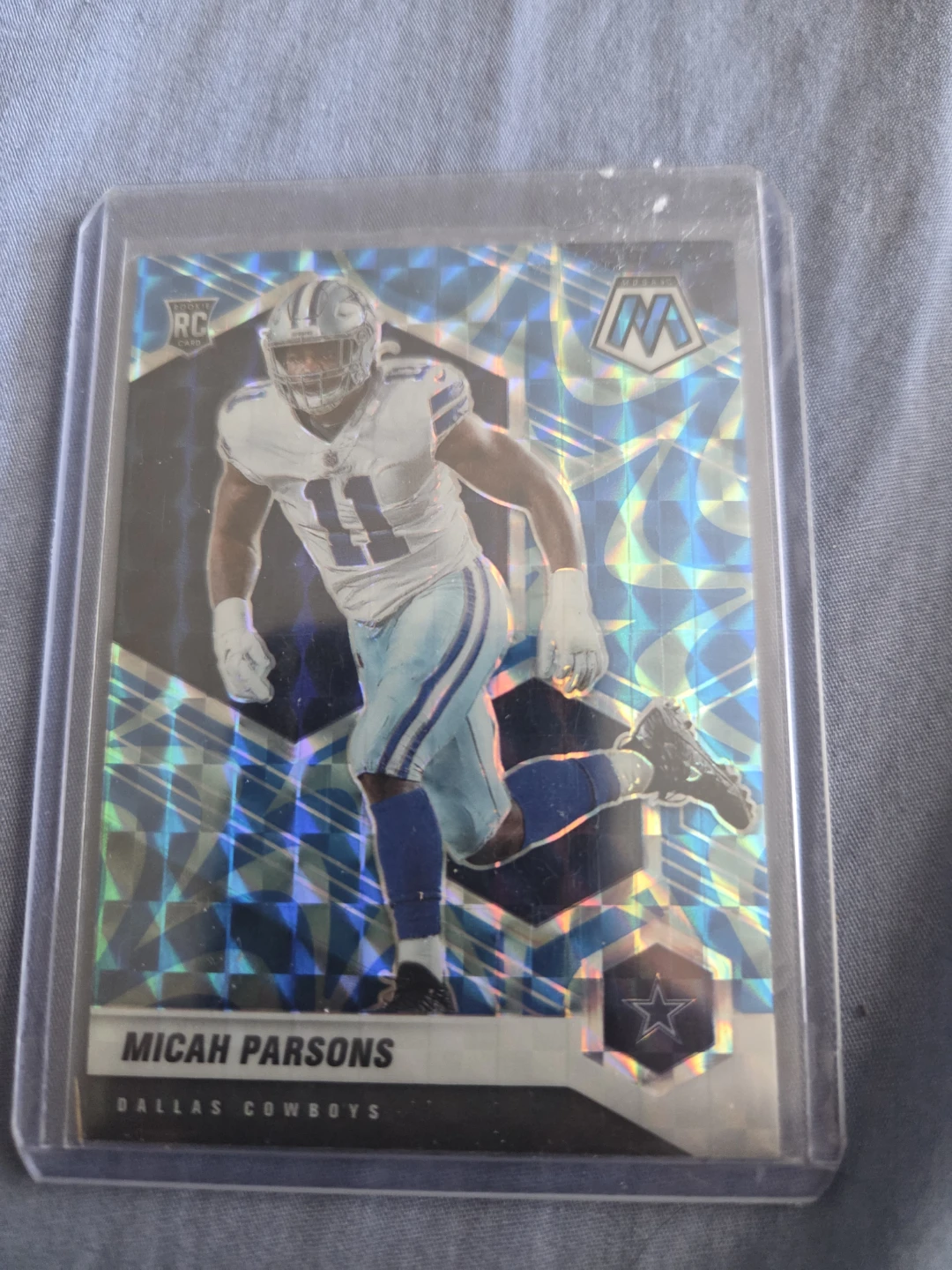 2021 Mosaic Micah Parsons RC #278 Dallas Cowboys Trading Card