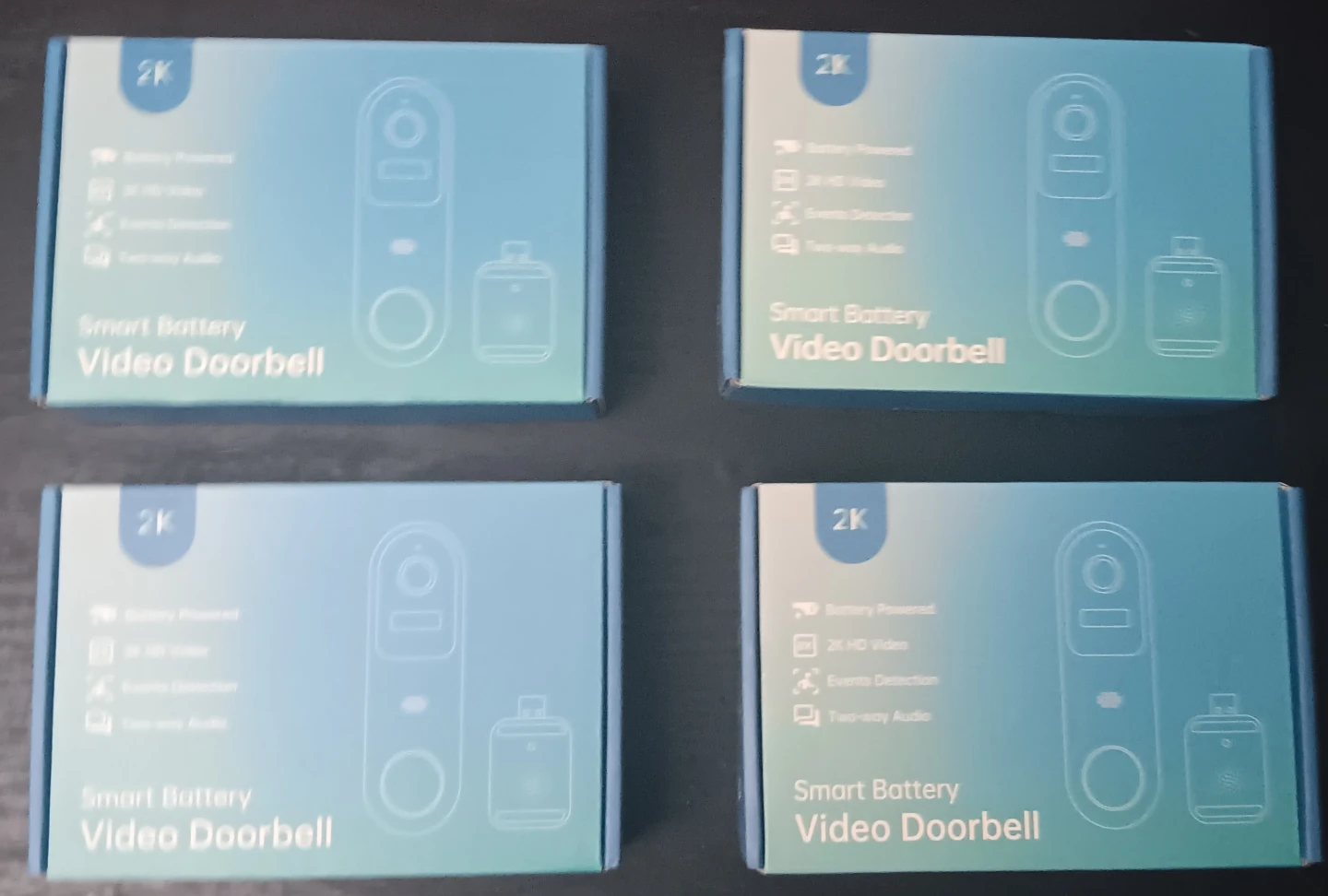 Smart Battery Video Doorbell - 2K HD Video (EACH) - photo 2