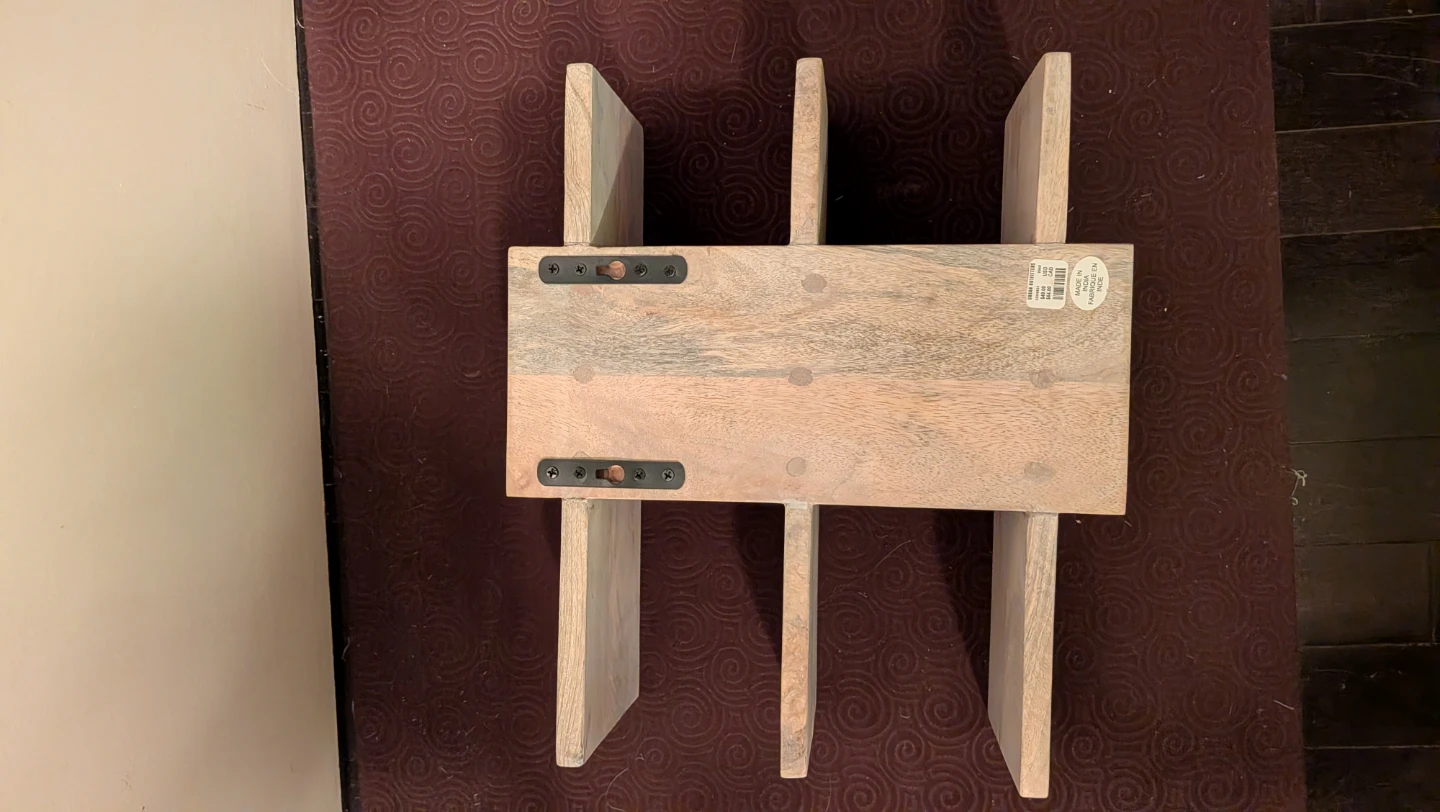 Urban Outfitters 3-Tier Wooden Display Shelf - photo 2
