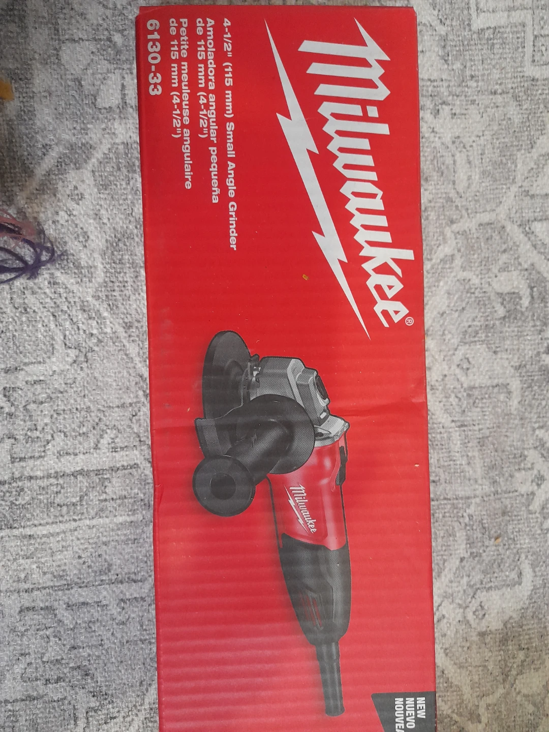 Milwaukee 4-1/2" Small Angle Grinder
