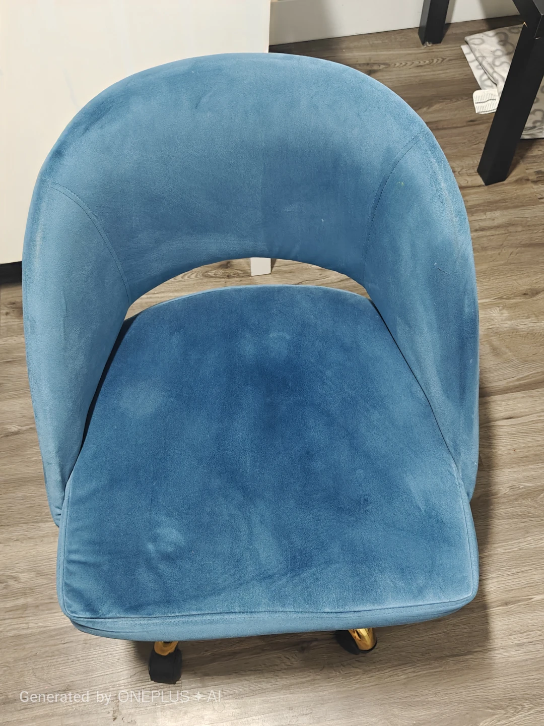 Blue Velvet Accent / Vanity Chair 💙✨