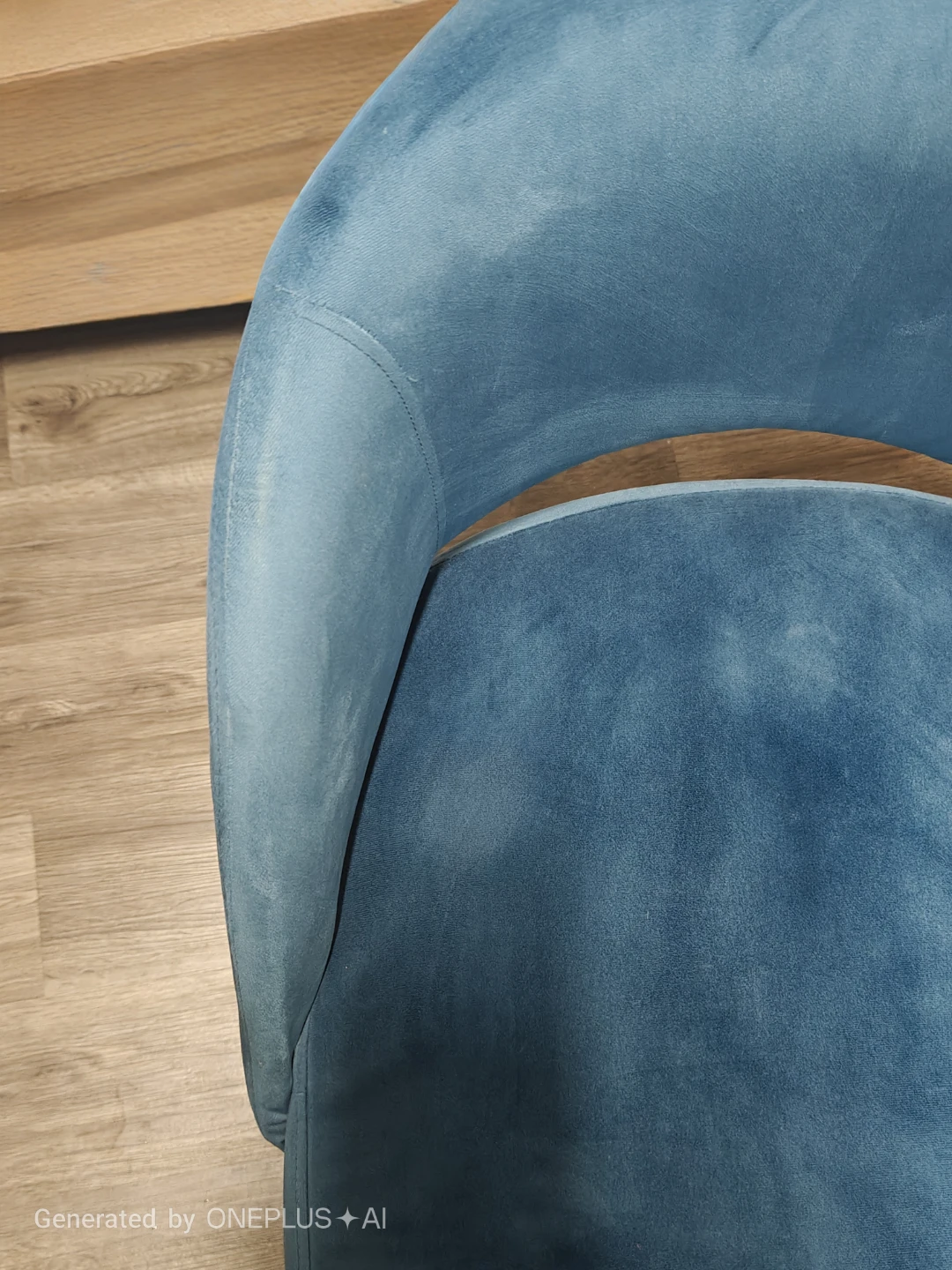 Blue Velvet Accent / Vanity Chair 💙✨ - photo 2