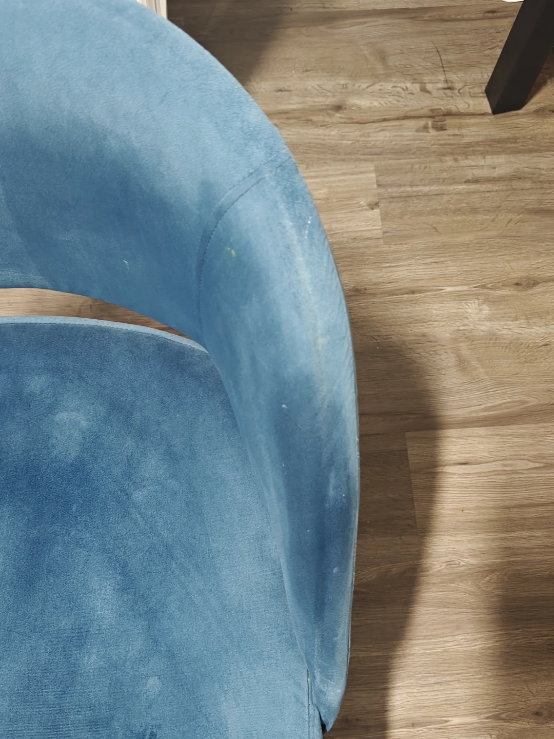 Blue Velvet Accent / Vanity Chair 💙✨ - photo 3