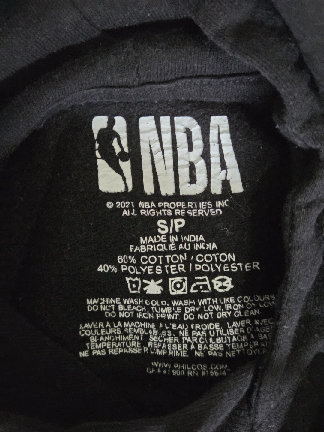 Toronto Raptors NBA Hoodie Size S/P - photo 3