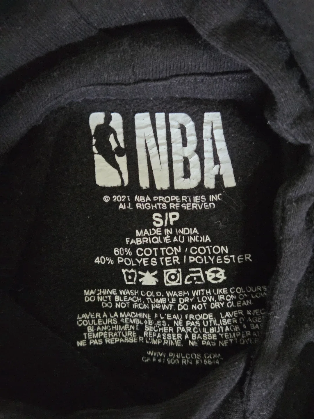 Toronto Raptors NBA Hoodie Size S/P - photo 3