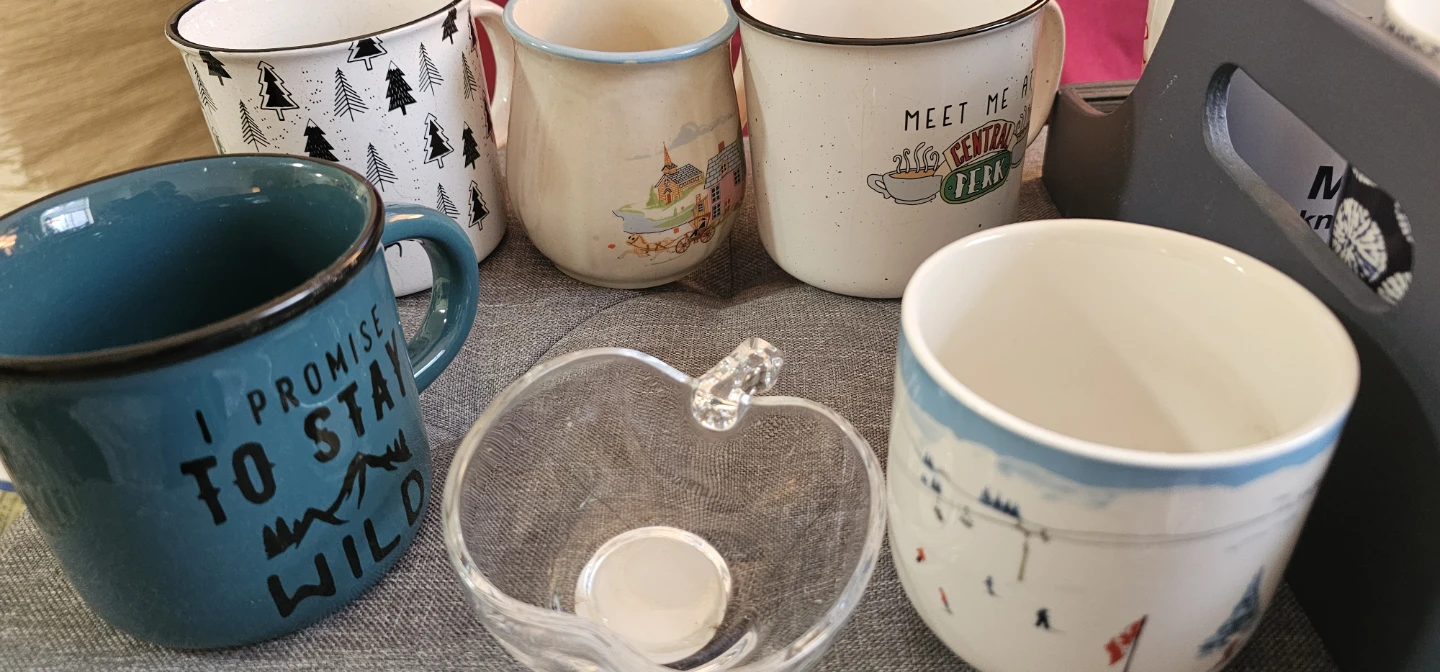 Collection of Assorted Mugs and Water Bottle - photo 4