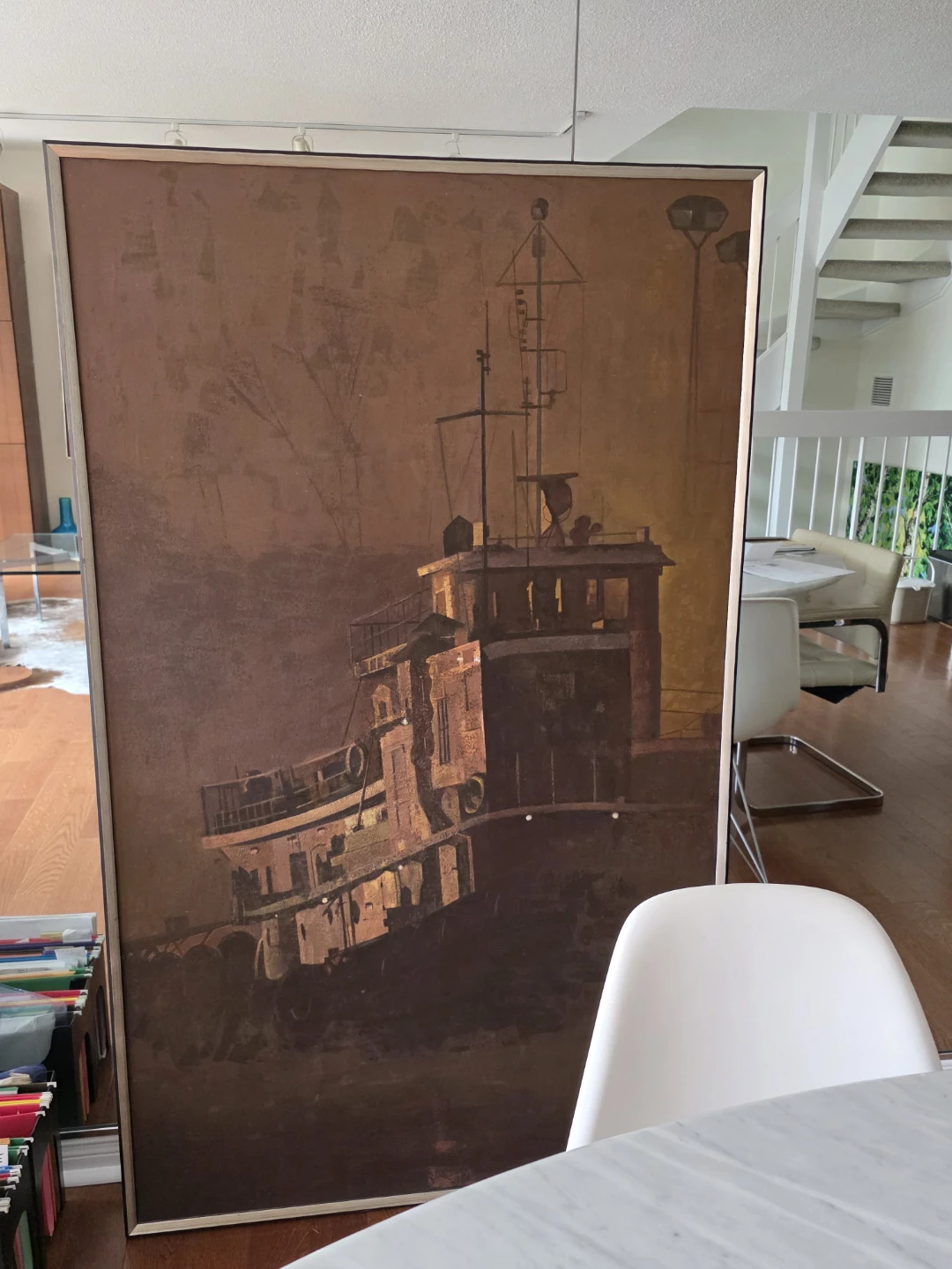 Painting by Bruce Lenord Williamson - March 1972