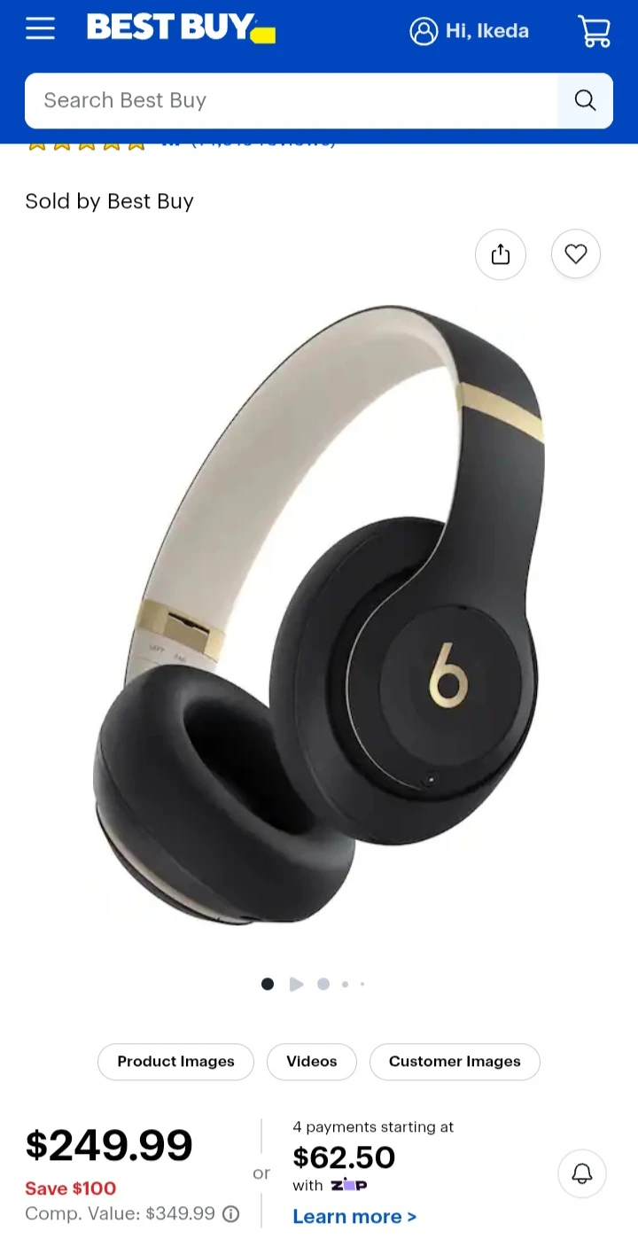 Beats Studio Pro Wireless Over-Ear Noise-Cancelling Headphones - photo 3