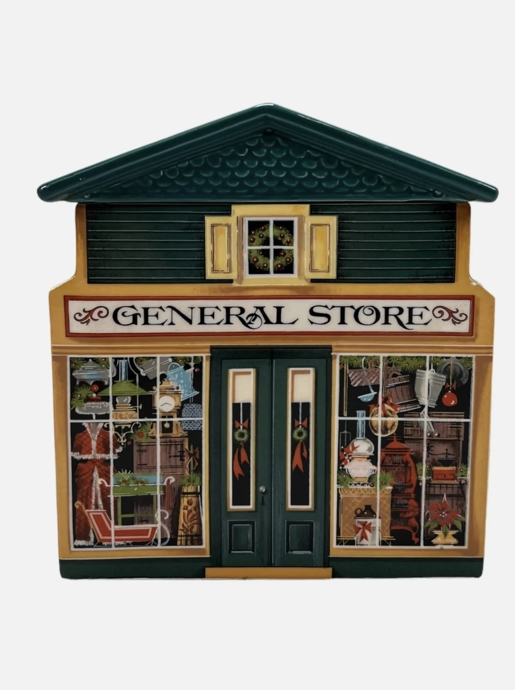 Avon McConnell's Corners General Store Ceramic Box 1982 - photo 2
