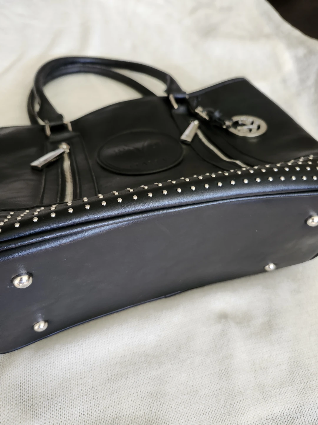 Black 19V69 Italia Handbag Versace - photo 3