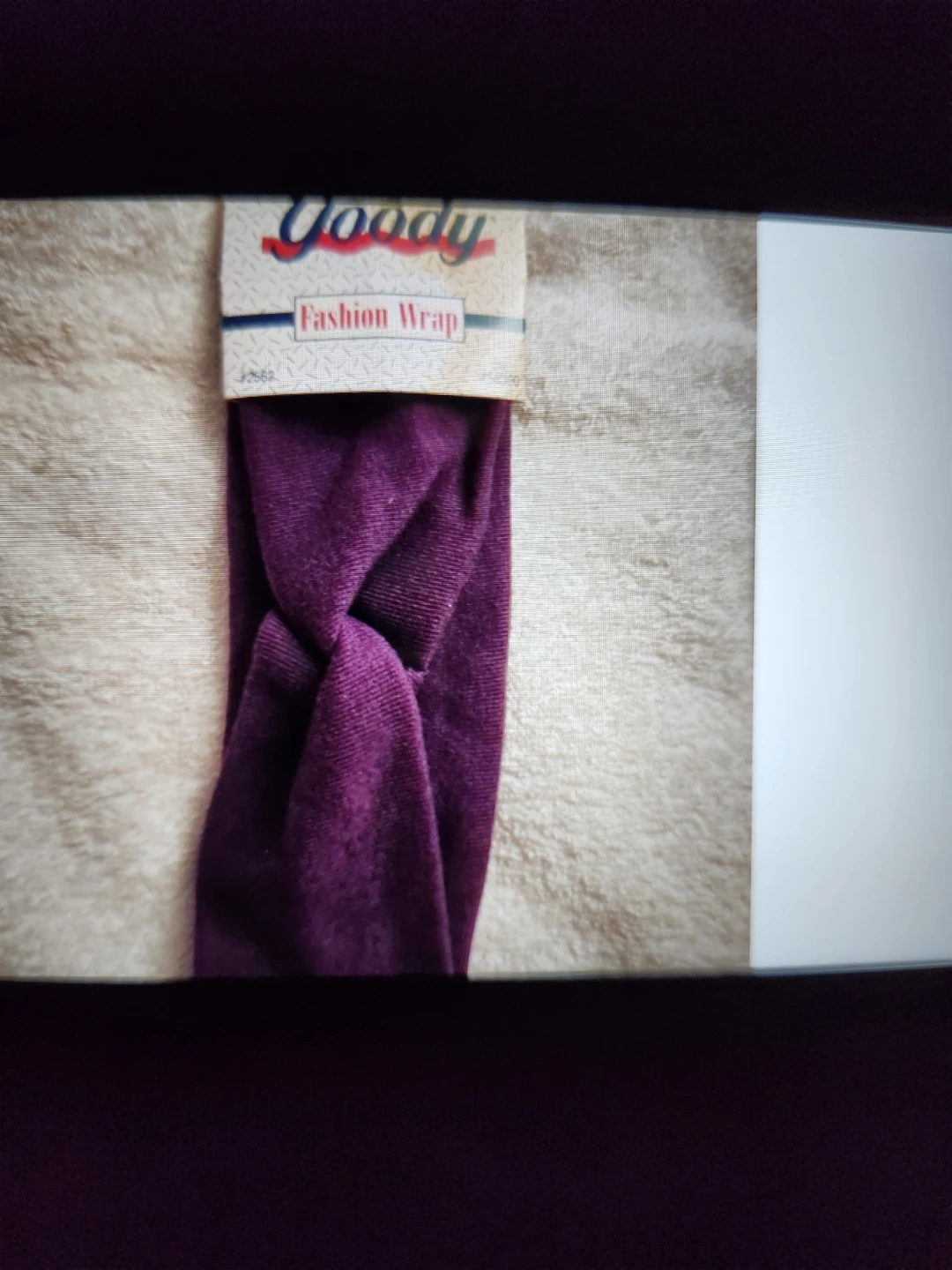 New Wrap Headband, purple