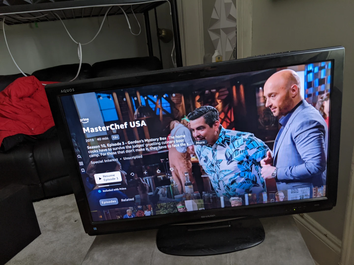 37 inch sharp tv