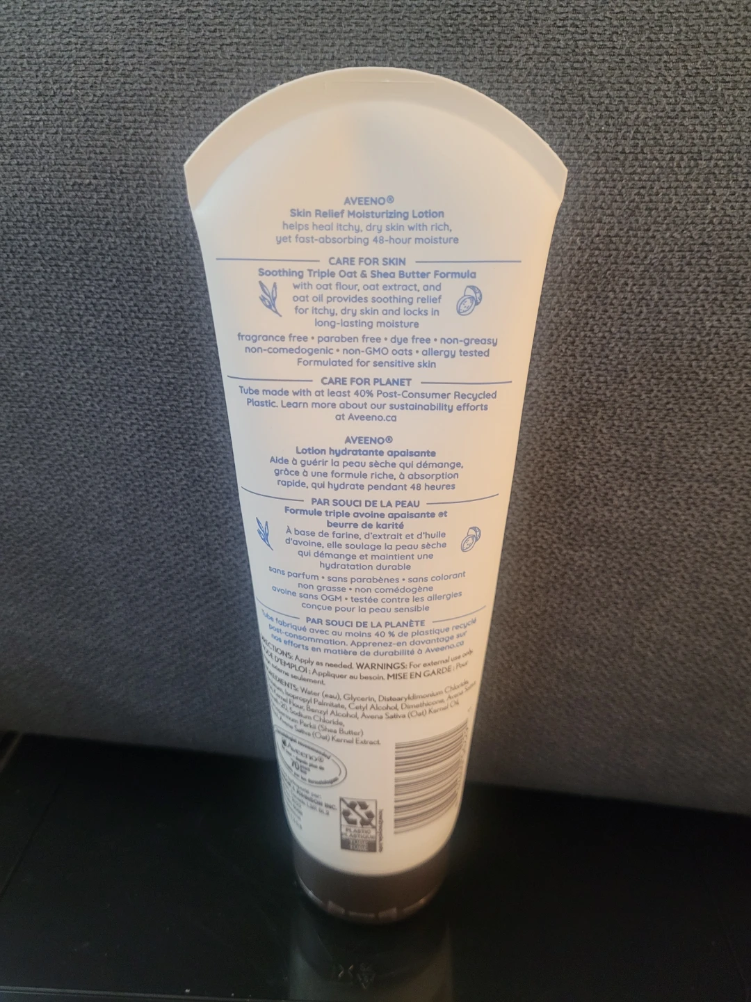 Aveeno Skin Relief Moisturizing Lotion with Shea Butter 222ml - photo 2