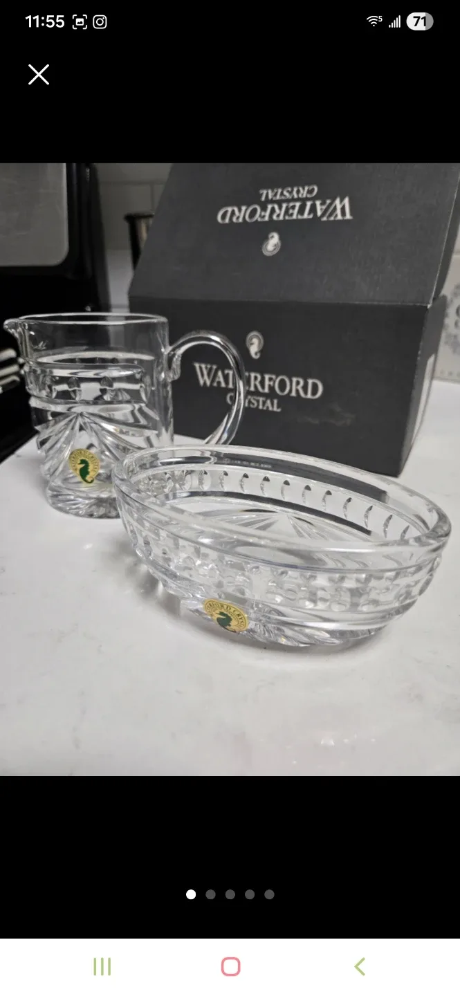 Waterford Crystal Serving Set