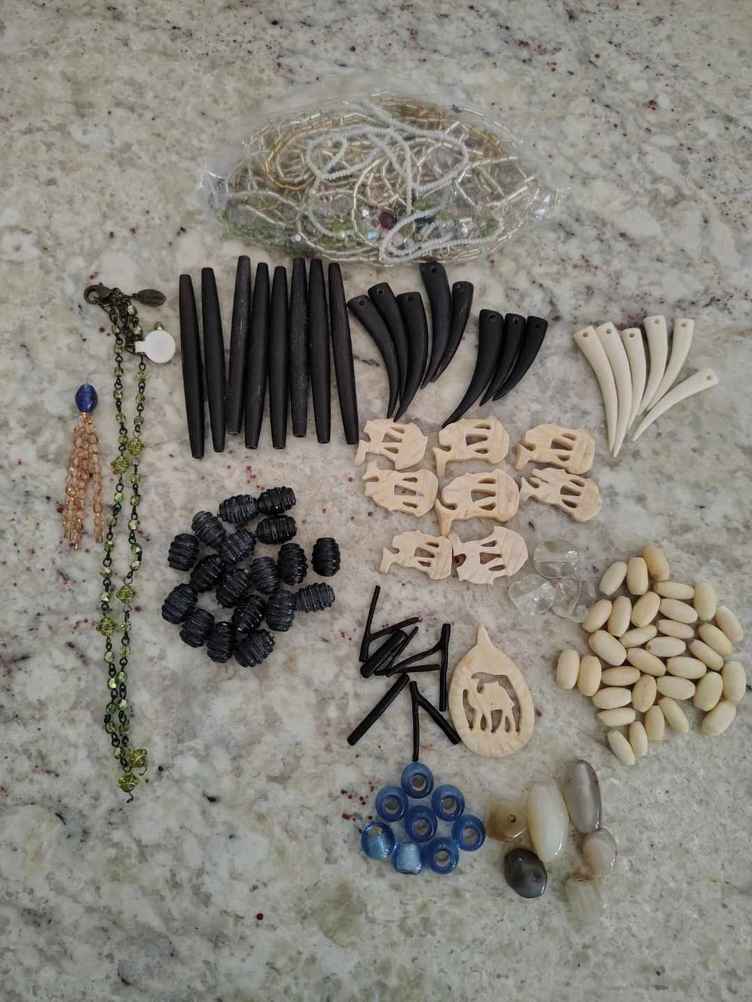 Vintage Beads and Findings Lot – Just Unboxed  ✨