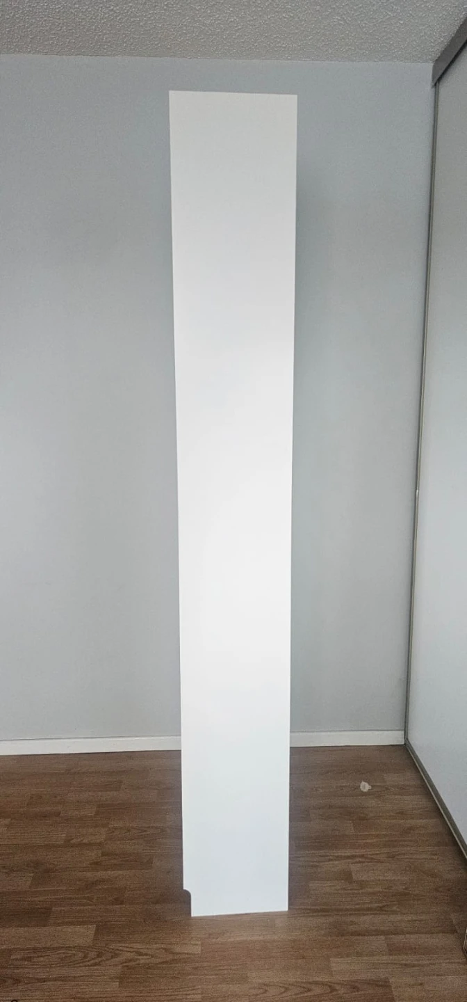 White 6 Shelf Bookshelf - photo 2