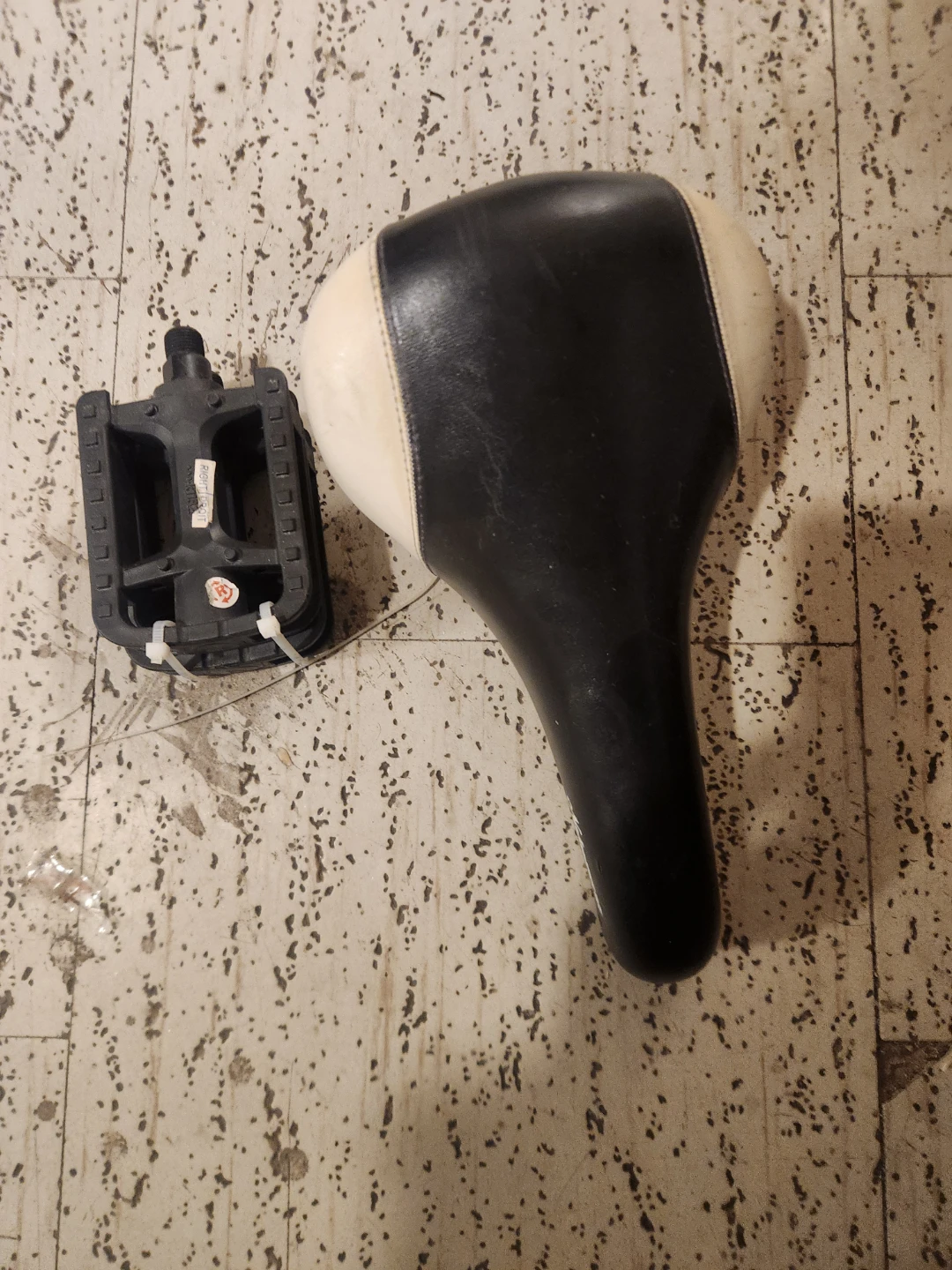 Bicycle Parts: Seat, Pedals, Tire, Tube, and Cables - photo 4