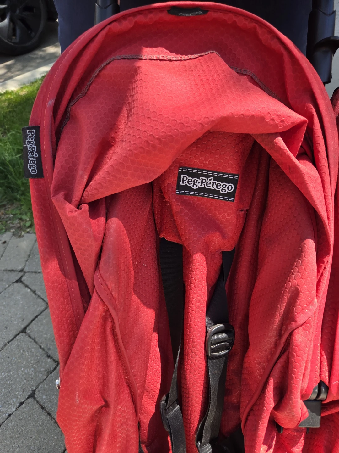 Peg Perego Red Double Stroller - photo 2