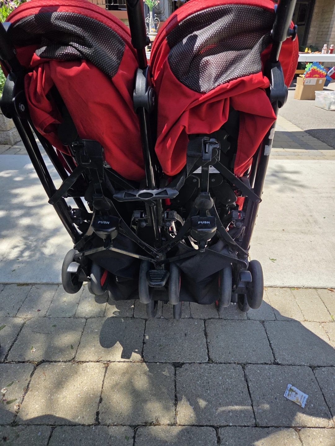 Peg Perego Red Double Stroller - photo 3