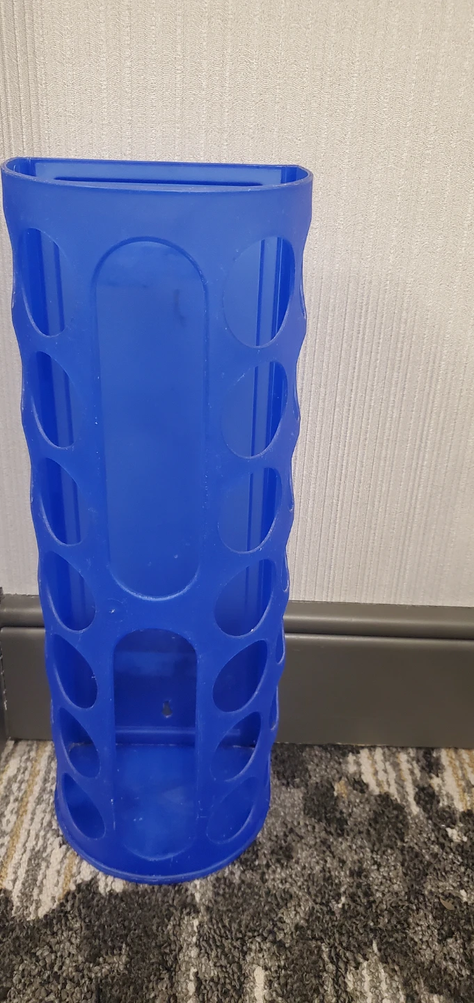 IKEA Blue Plastic Bag Holder