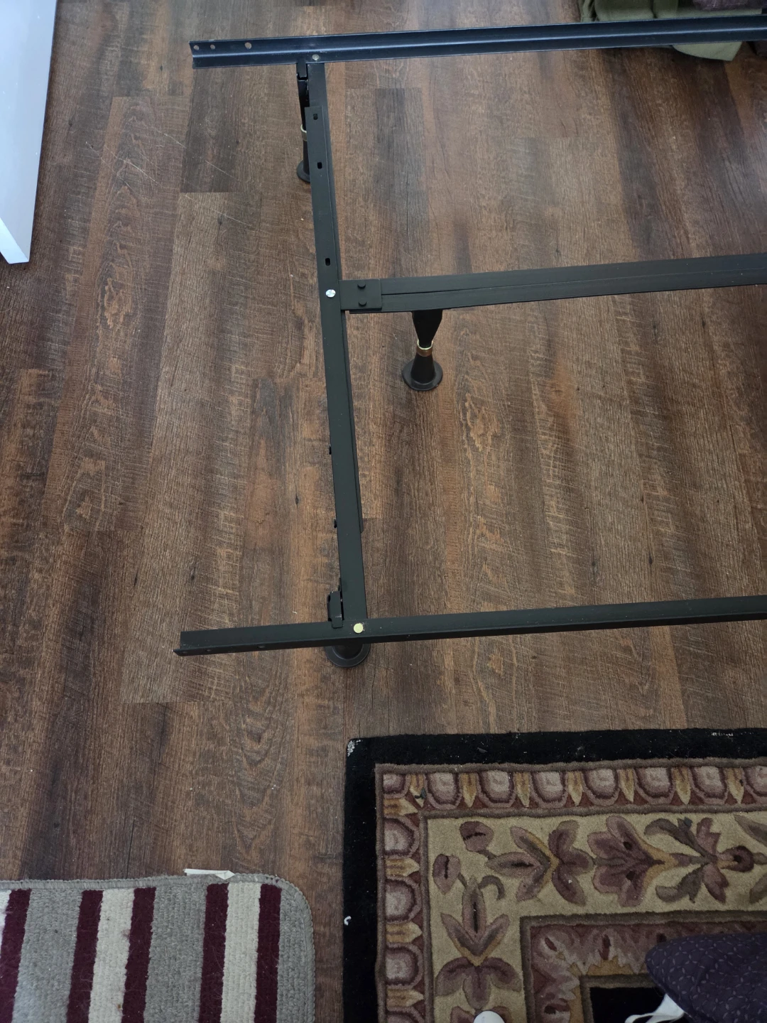 Black Metal Bed Frame - photo 2