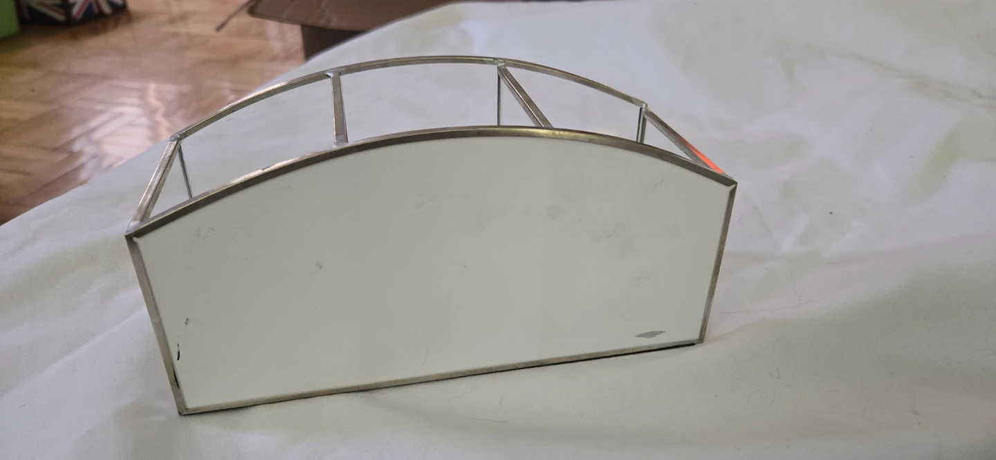 Glass Makeup Brush Holder - photo 2