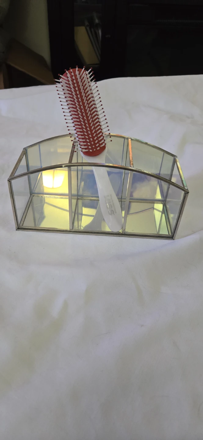 Glass Makeup Brush Holder - photo 3