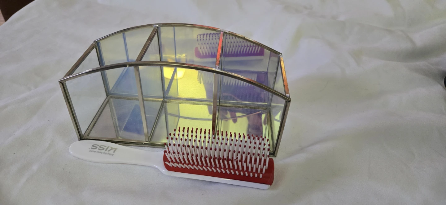 Glass Makeup Brush Holder - photo 4