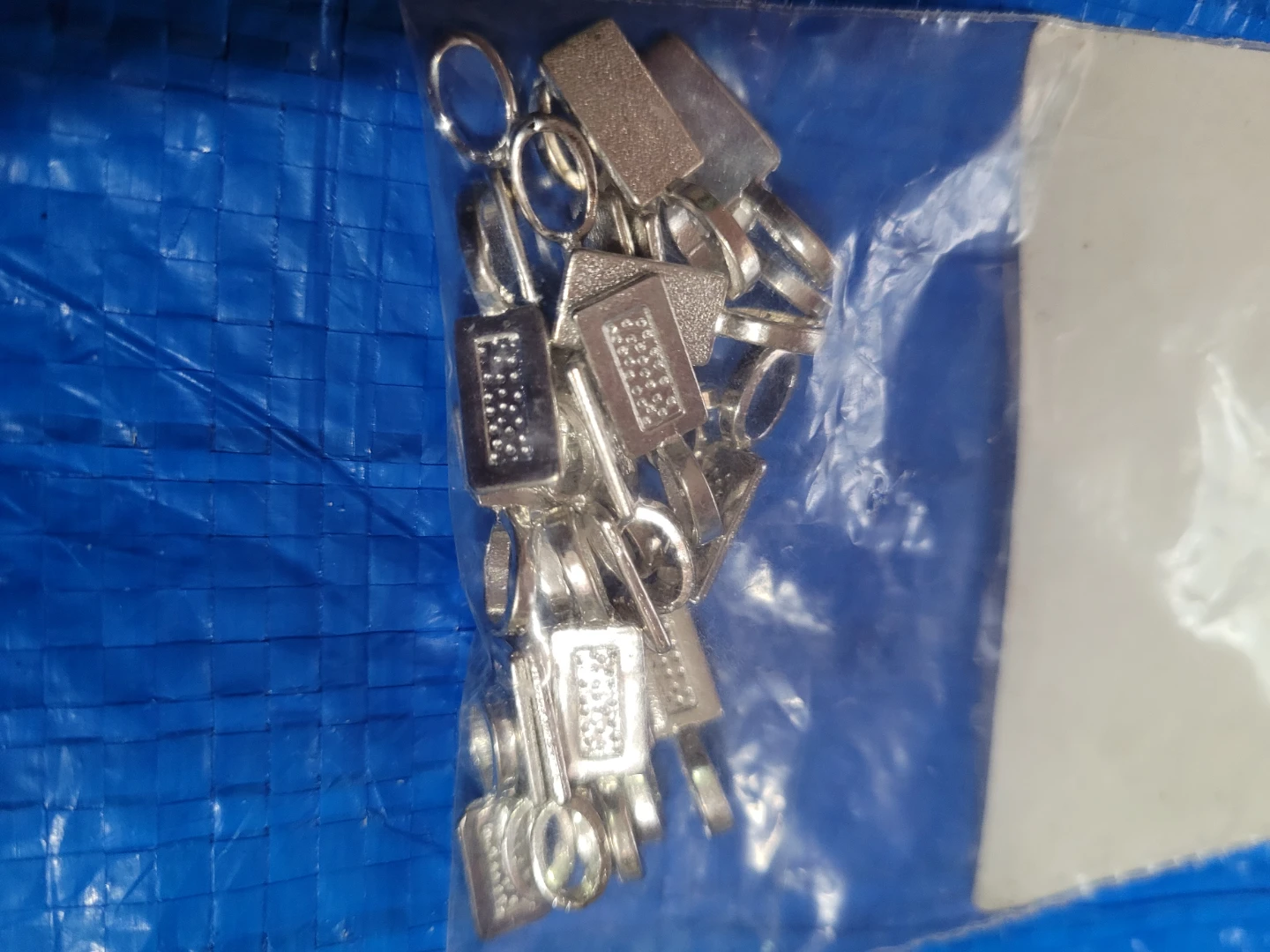 Figraku Sterling Silver Plated Bails (25 pcs) - photo 2