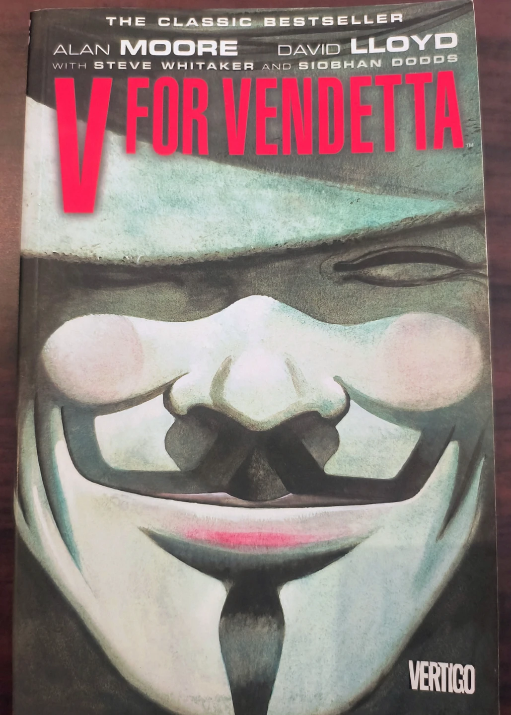 V for Vendetta Graphic Novel by Alan Moore & David Lloyd