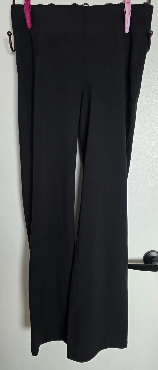 Lululemon Black Wide Leg Pants with Zipper Pocket