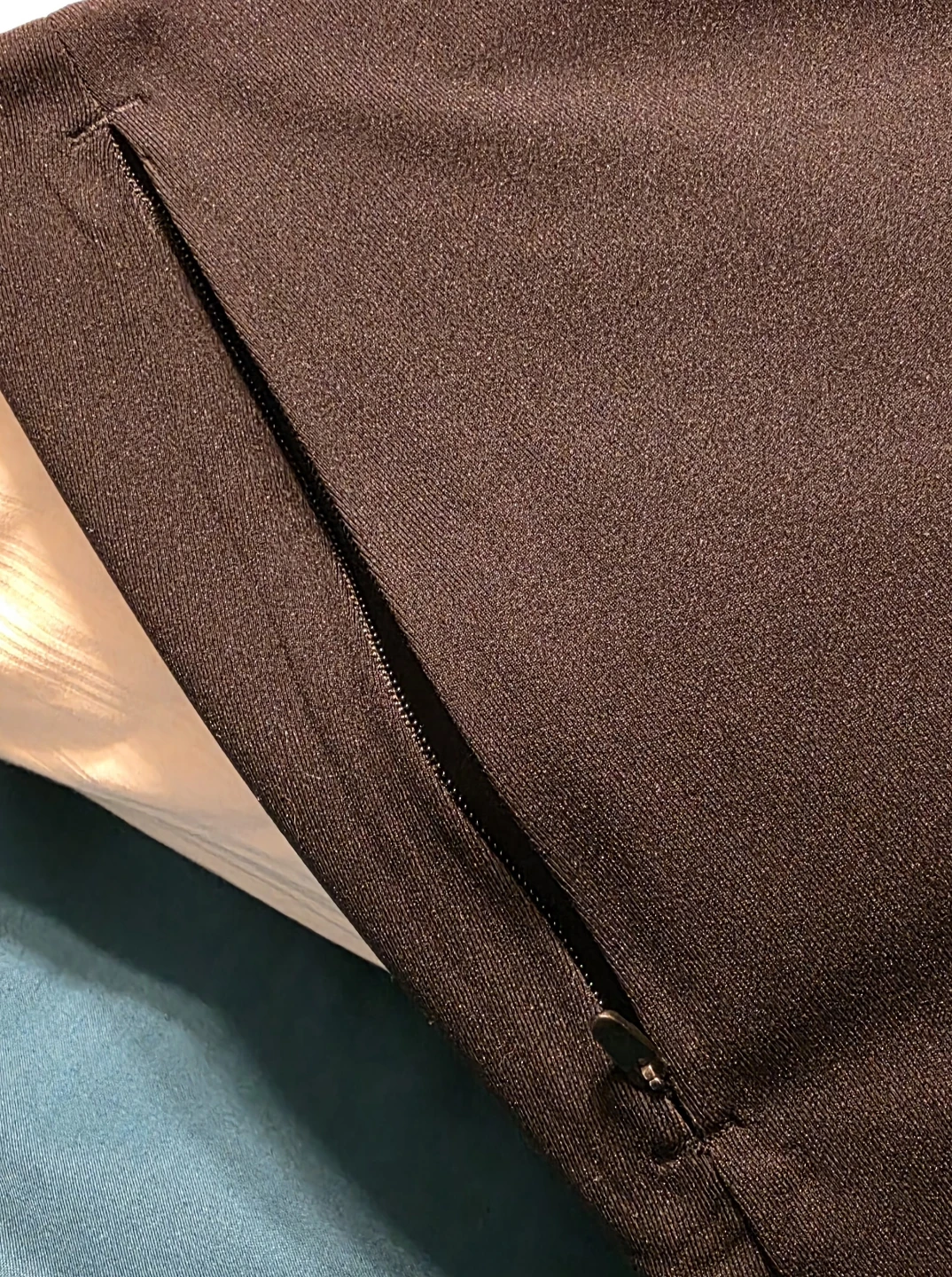 Lululemon Black Wide Leg Pants with Zipper Pocket - photo 4