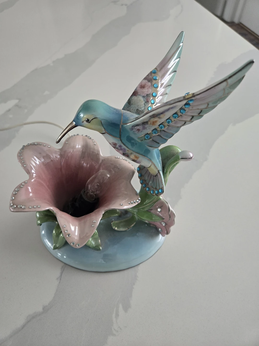 Bradford Exchange Radiant Gardens Accent Lamp by Lena Liu - photo 2