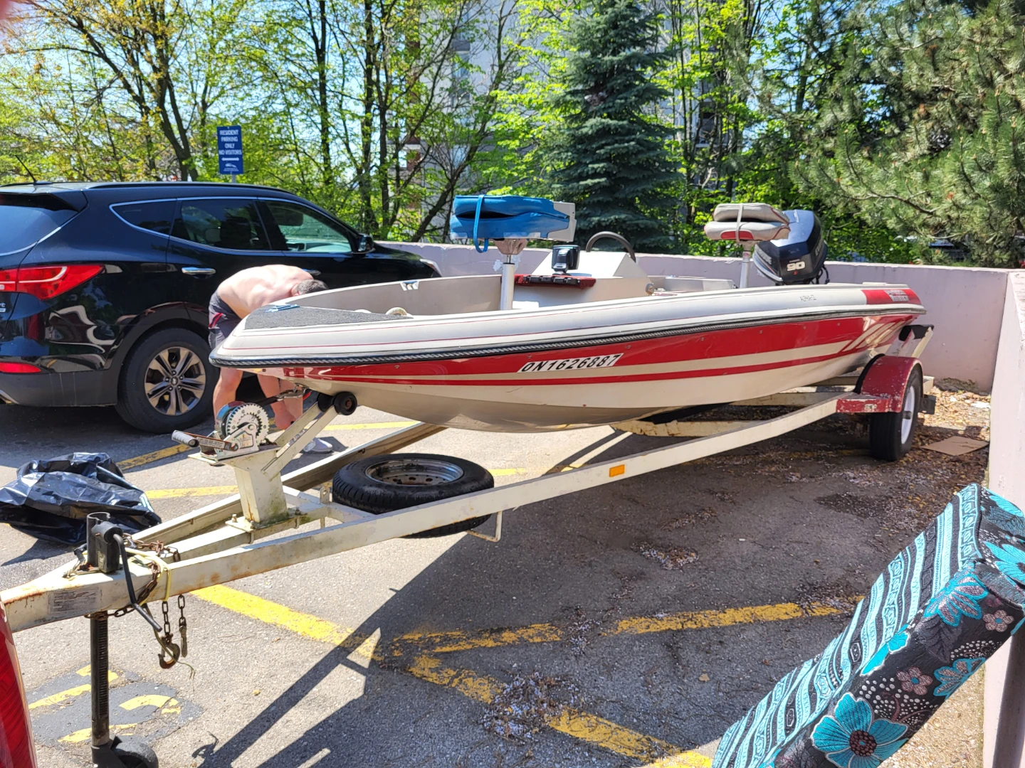 1988 Winner Alpha-2 Bass Boat with 90 Evinrude - photo 2