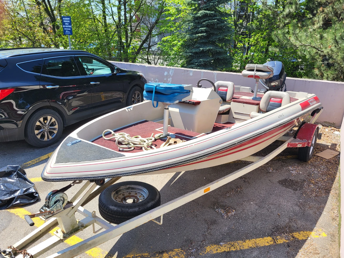 1988 Winner Alpha-2 Bass Boat with 90 Evinrude - photo 3