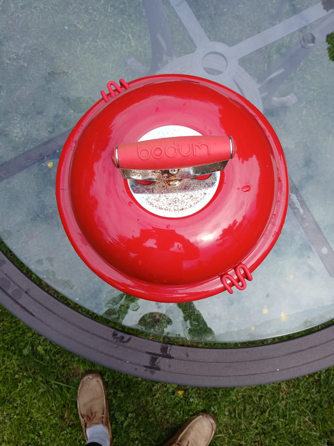 Portable charcoal BBQ Grill bodum - photo 2