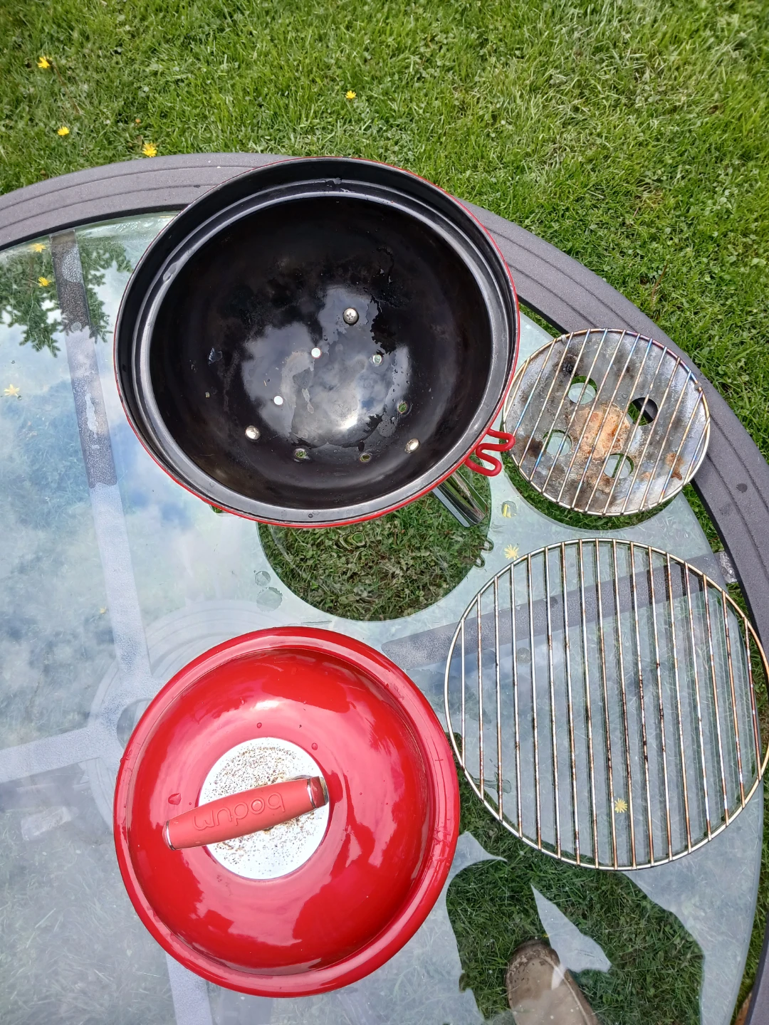 Portable charcoal BBQ Grill bodum - photo 4