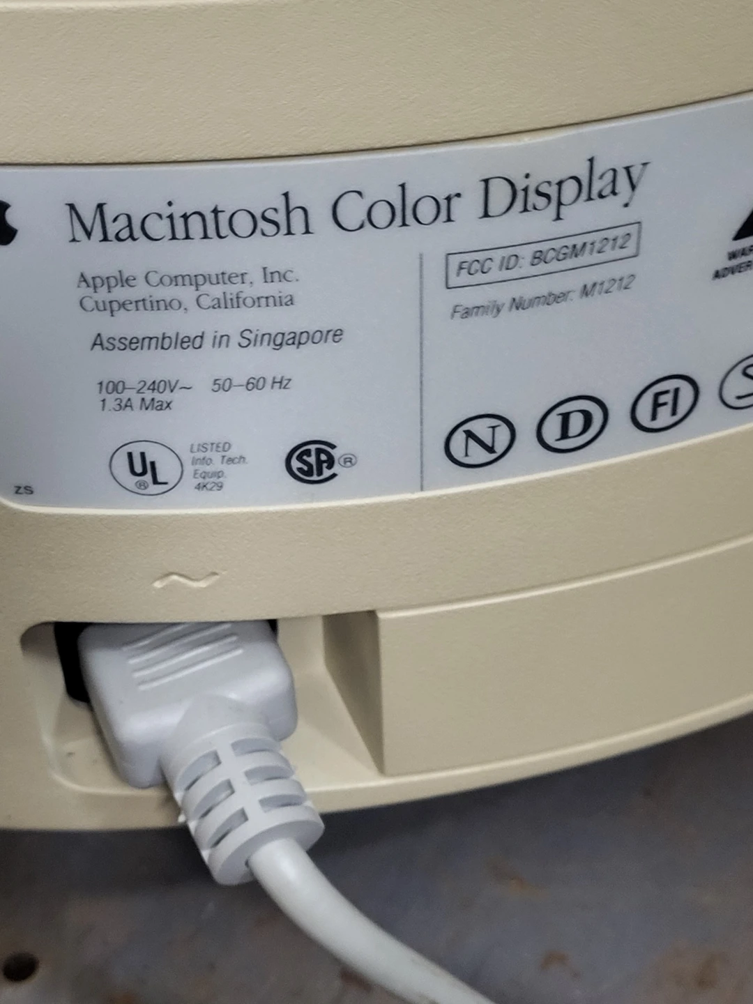 Apple Macintosh Color Display
