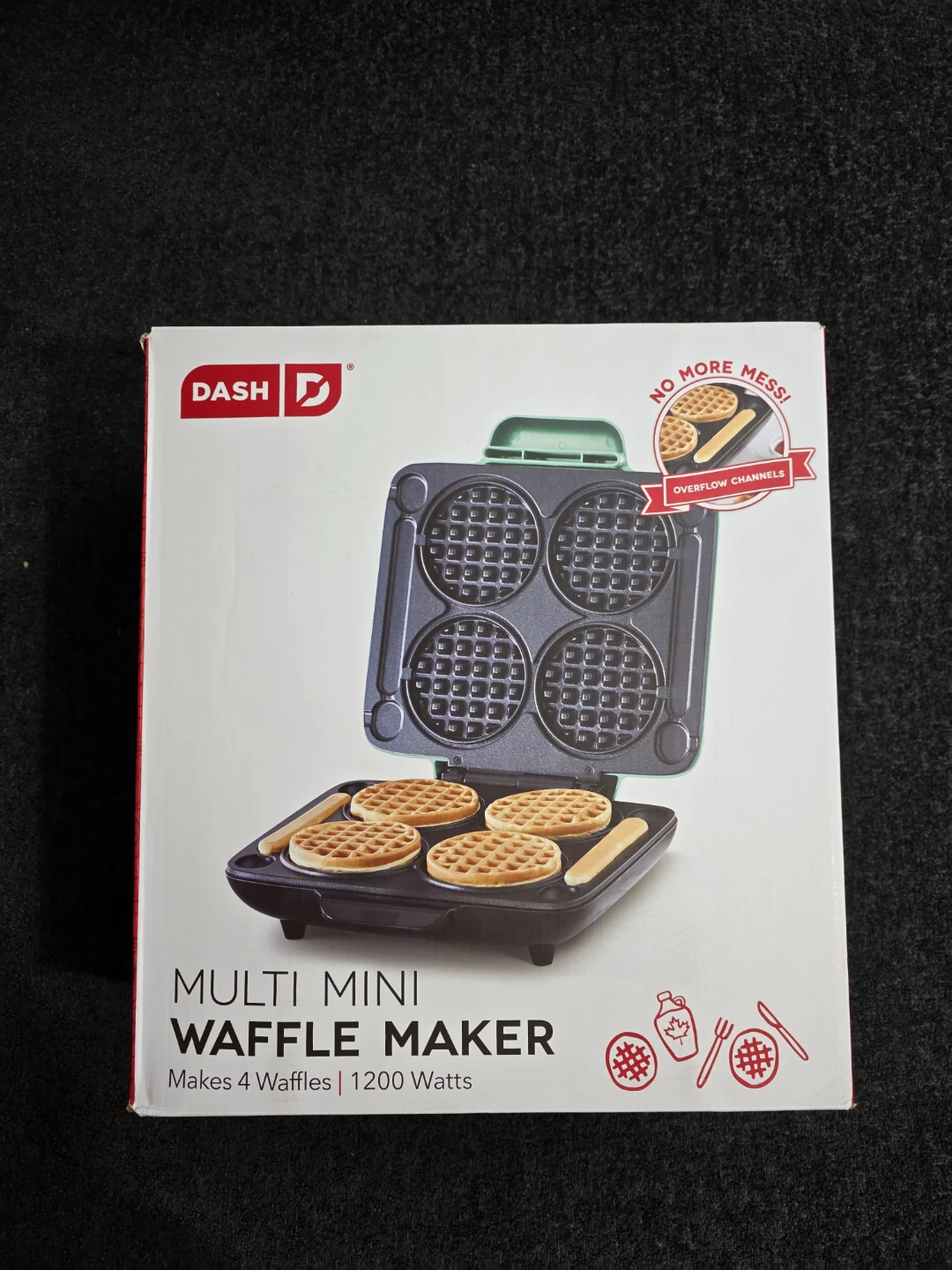 Dash Multi Mini Waffle Maker - Makes 4 Waffles