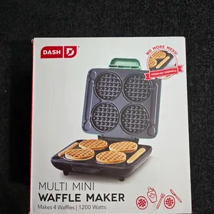 Dash Multi Mini Waffle Maker - Makes 4 Waffles