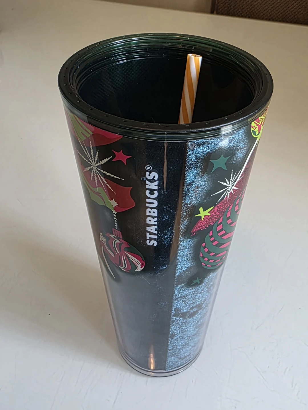 Starbucks 2023 Christmas Tumbler Cup 24 oz - photo 2