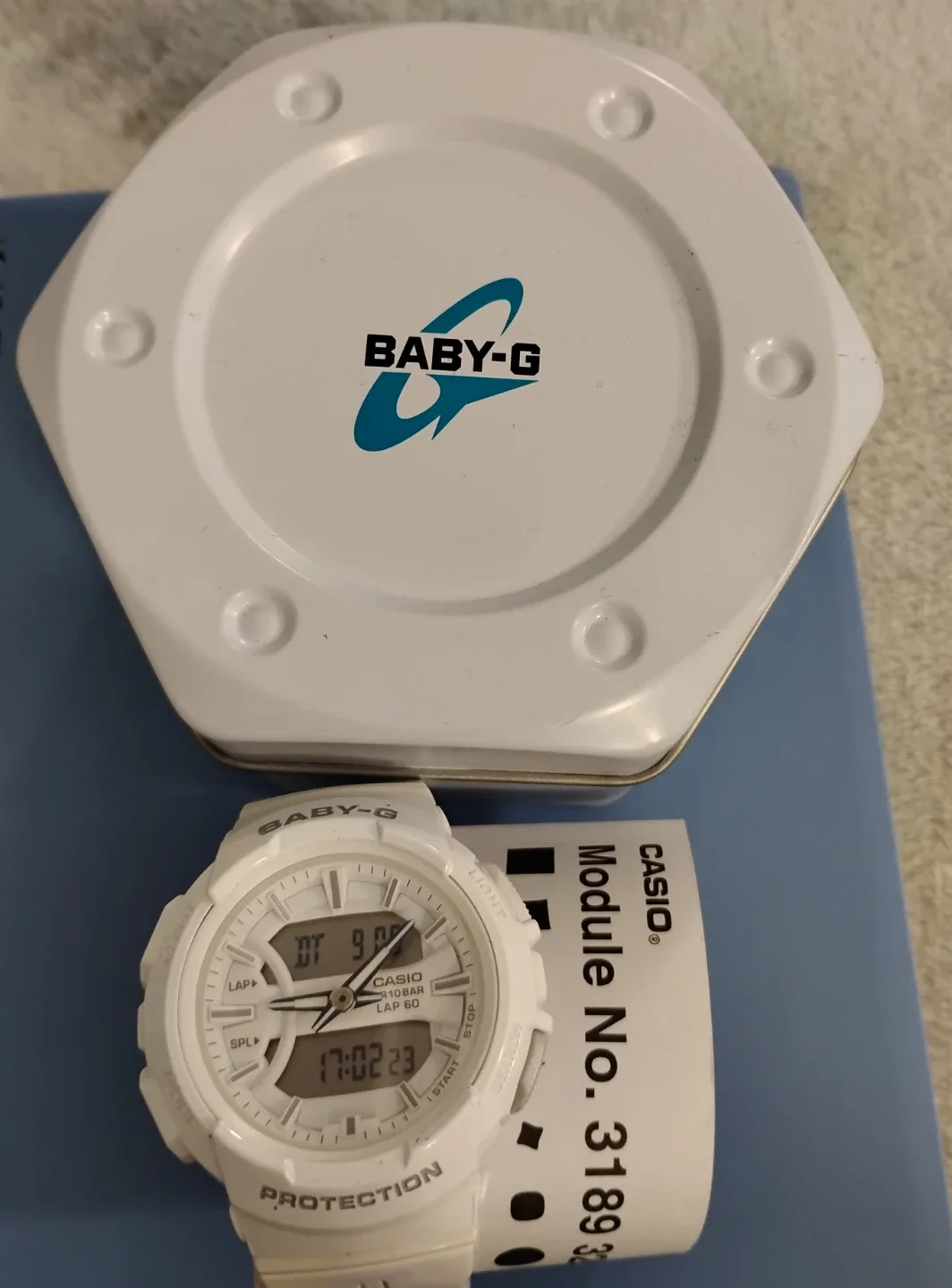 White Baby-G Casio Watch