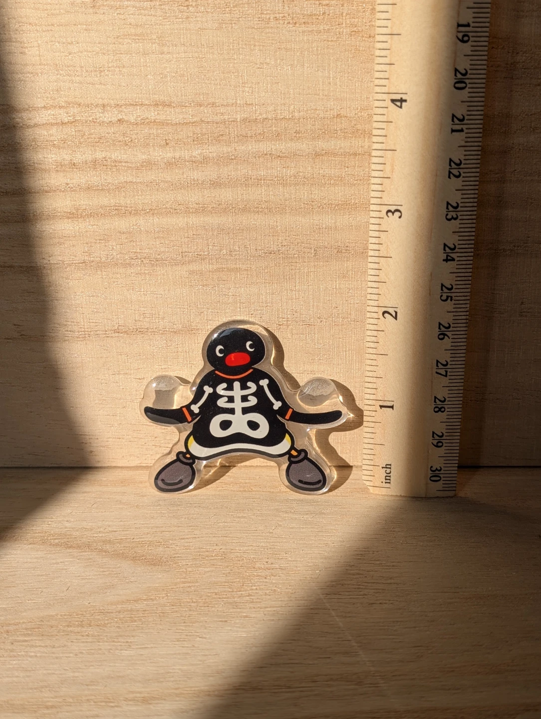 Pingu Skeleton Acrylic Magnet - photo 3