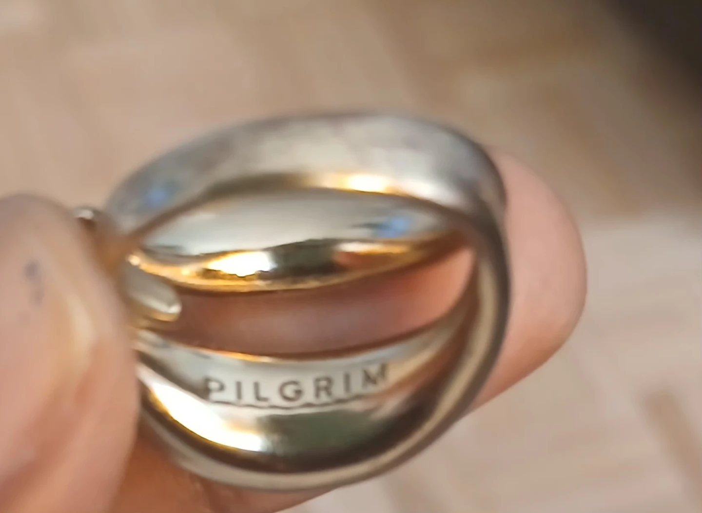Jennybird Gold Tone Ring - photo 2