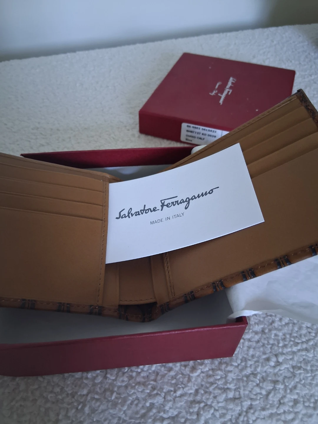 Salvatore Ferragamo Gancini Brown Leather Bifold Wallet - photo 5